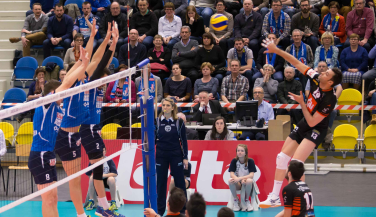 CAI Voleibol Teruel cierra en Bélgica su participación continental