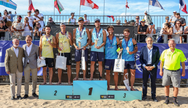 Los hermanos Huerta se visten de oro en el Futures de Valencia