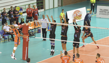Sufrida victoria del CV Teruel ante Chaumont 