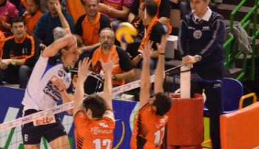 CAI Voleibol Teruel no puede con Knack Roeselare en el partido de ida de cuartos de la Copa CEV