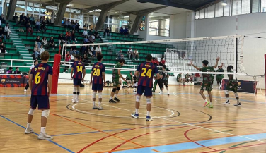 Barça Voleibol se mantiene invicto tras vencer 3-0 a Rodi Balàfia Vòlei Lleida