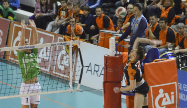 CAI Voleibol Teruel supera en tres sets a Río Duero San José para lograr un billete a la final