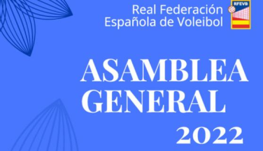 La LX Asamblea General de la RFEVB se celebrará en Madrid el 18 de Diciembre