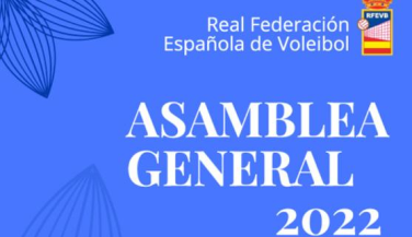 La LX Asamblea General de la RFEVB se celebrará este domingo en Madrid