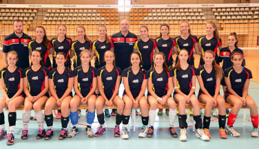 Concentración de la selección femenina sub15 en Soria