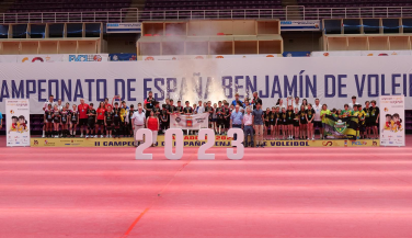 Sporting Santo Domingo Soria y Colegio San Ignacio se proclaman campeones de España Benjamín
