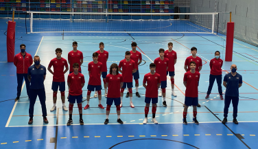 La selección sub17 masculina ya trabaja en Azuqueca de Henares