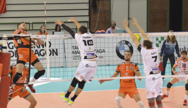 Club Voleibol Teruel gana en su debut en el 2019 CEV Volleyball Champions League